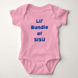 Lil' Bundle of SISU Baby One-Piece (Roze) Romper