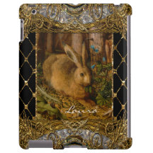 Lil Bunny in het tuinmonogram