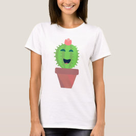 Lil Cactus Cute Cartoon Cacti Art T-shirt