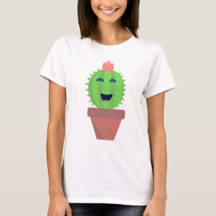 Lil Cactus Cute Cartoon Cacti Art T-shirt