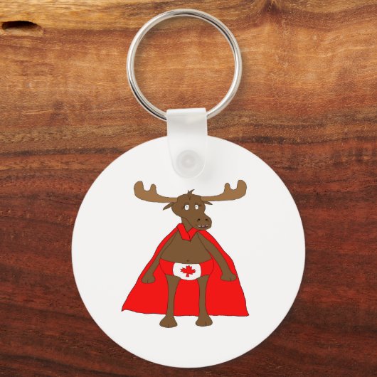 Lil Canadees, Eh? Moose Sleutelhanger (Voorkant)