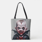 Lil' Carnivores Vampire Baby Tote Bag (Achterkant)