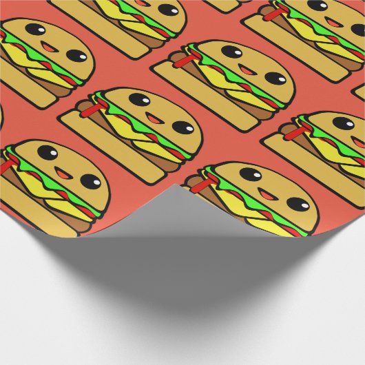Lil Cheeseburger Cadeaupapier (Hoek)