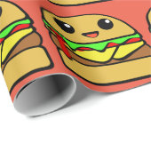 Lil Cheeseburger Cadeaupapier (Rol Hoek)