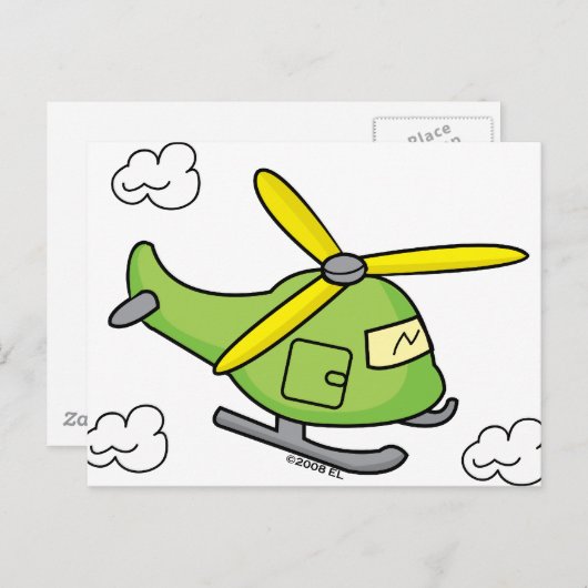Lil Chopper Briefkaart (Voorkant / Achterkant)