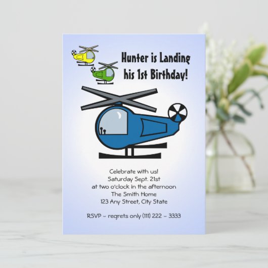 Lil' Chopper Kaart (Staand voorkant)