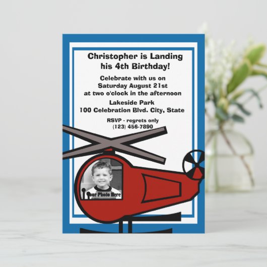 Lil' Chopper Kaart (Staand voorkant)