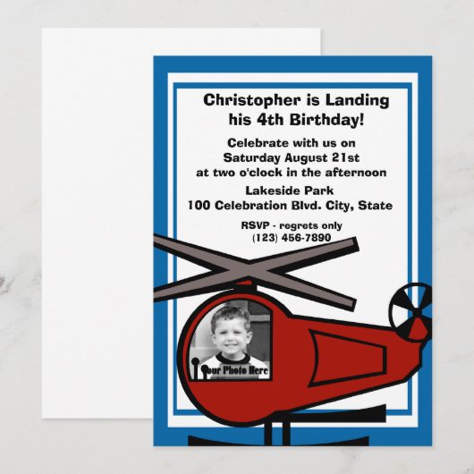 Lil' Chopper Kaart (Voorkant / Achterkant)