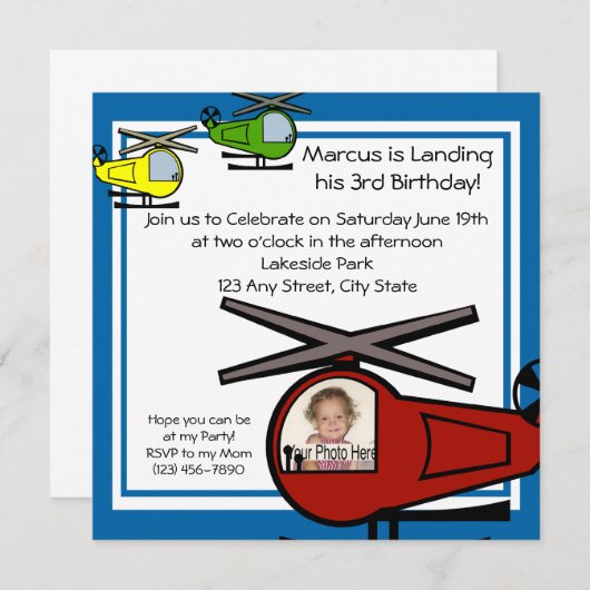 Lil' Chopper Kaart (Voorkant / Achterkant)