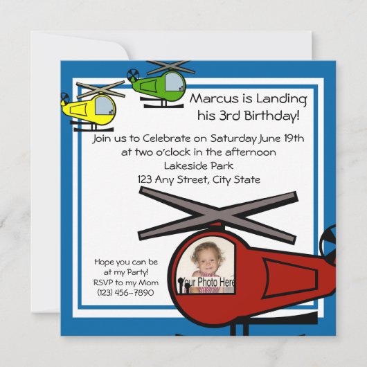 Lil' Chopper Kaart (Voorkant)