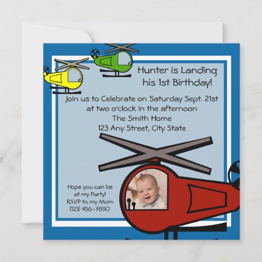 Lil' Chopper Kaart (Voorkant)