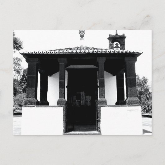 Lil Church in Funchal, Portugal Briefkaart (Voorkant)