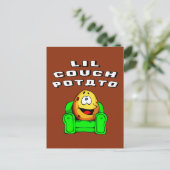 Lil Couch Potato Briefkaart (Staand voorkant)