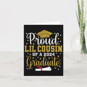 Lil Cousin van een 2024 Afstuderen CL senior Afstu Kaart