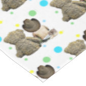 Lil Cowboy and Beer Country and Western Thél Tafelkleed (Gekanteld)