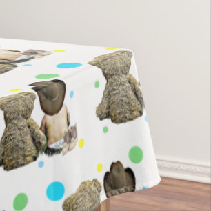 Lil Cowboy and Beer Country and Western Thél Tafelkleed