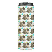 Lil Cowboy and Beer Country and Western Thél Thermosbeker (Achterkant)