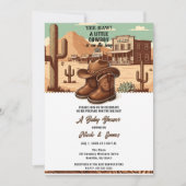 Lil Cowboy Country Westerne laarzen + Pet Baby sho Kaart (Voorkant)