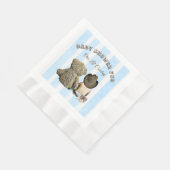 Lil Cowboy en Teddy Bear Baby shower servetten (Hoek)
