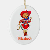 Lil Cowgirl () Birth Ornament (Rechts)