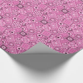 Lil' Cowgirl Roze Bandanna Print Verpakking Papier (Hoek)