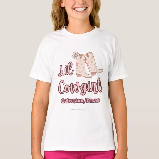 Lil Cowgirl T-shirt (Voorkant)
