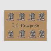 Lil' Cowpoke Tissuepapier (Voorkant)