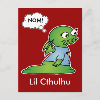 Lil Cthulhu Briefkaart