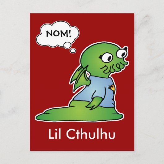 Lil Cthulhu Briefkaart (Voorkant)