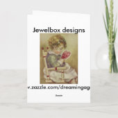 'Lil Darling'  Valentijn Kaart (Achterkant)