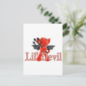 Lil' Devil Briefkaart (Staand voorkant)