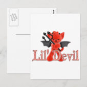 Lil' Devil Briefkaart (Voorkant / Achterkant)