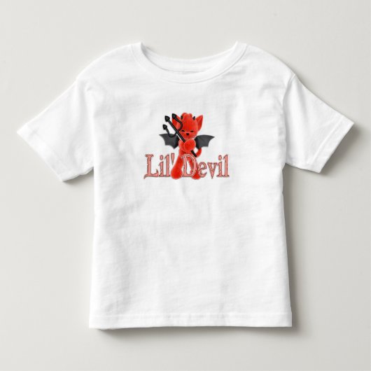 Lil' Devil Kinder Shirts (Voorkant)