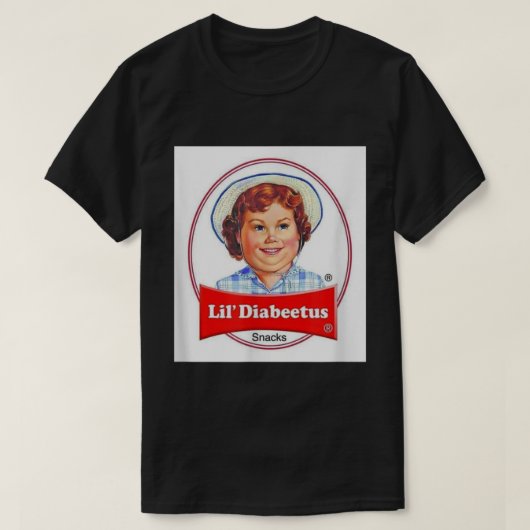 Lil Diakever Parody Diabetes grappig shirt3007 T-shirt (Design voorkant)