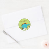 Lil Dino Dinosaur Stickers Envelope Seals (Envelop)