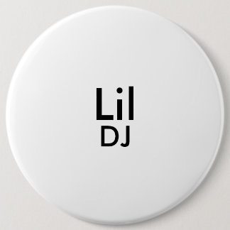 lil dj's botton ronde button 6,0 cm