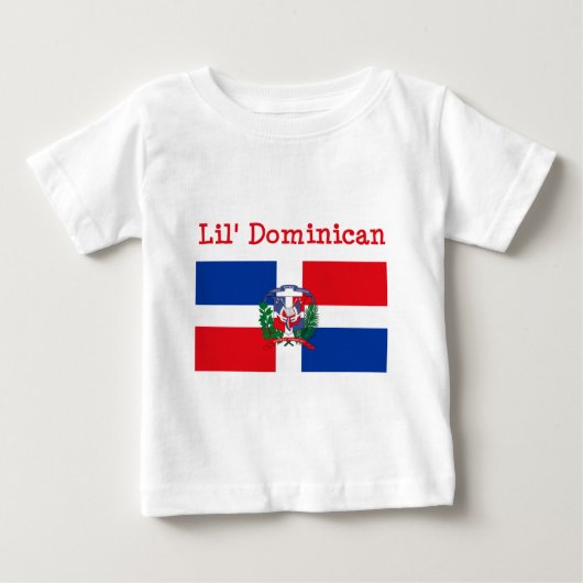 Lil' Dominicaanse T-shirt (Voorkant)
