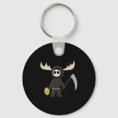 Lil Doom Moose - Funny Reaper Cartoon Sleutelhanger (Voorkant)