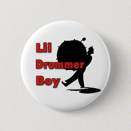 Lil Drummer Boy Ronde Button 5,7 Cm