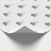 Lil' Elephant-Star Wrapping Paper Cadeaupapier (Hoek)