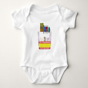 Lil Engineer Pocket Protector Romper