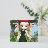 Lil Fairy Princess Briefkaart (Staand voorkant)