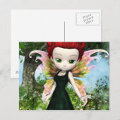 Lil Fairy Princess Briefkaart (Voorkant / Achterkant)