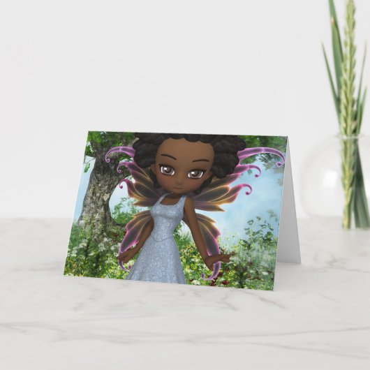Lil Fairy Princess Card Kaart (Voorkant)