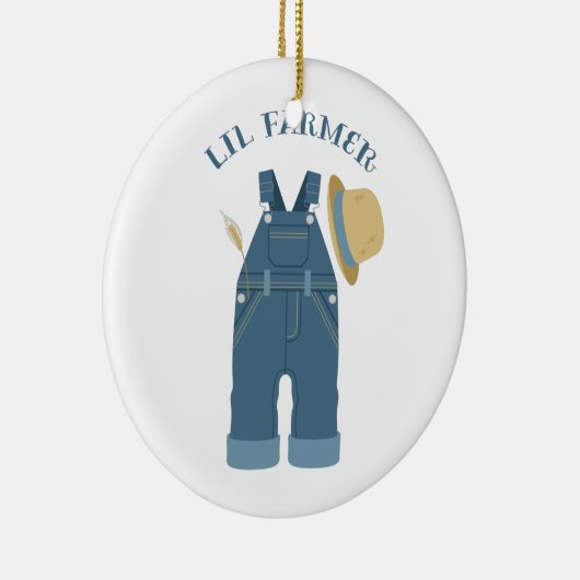 Lil Farmer Keramisch Ornament (Rechts)