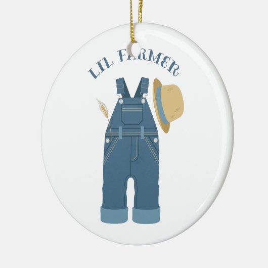 Lil Farmer Keramisch Ornament (Links)
