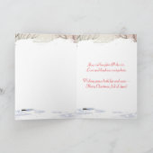 Lil Forest Dieren zingen kerstliederen Feestdagen Kaart (Binnen)