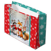 Lil Forest Dieren zingen kerstliederen Groot Cadeauzakje (Voorkant Gekanteld)