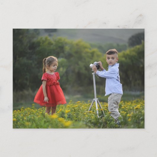 Lil fotograaf briefkaart (Voorkant)