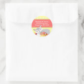 Lil Foxie Cub - Aangepaste retour adres Stickers (Tas)